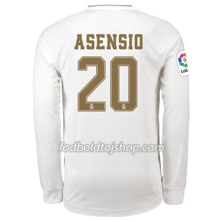 Real Madrid Marco Asensio 20 Hjemmebanetrøje 2019-20 L/S